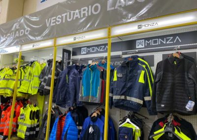 Venta de ropa y protección laboral en Gipuzkoa